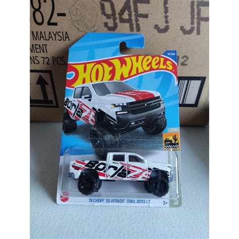Hot Wheels Chevy Silverado Trail Boss Shopee Brasil