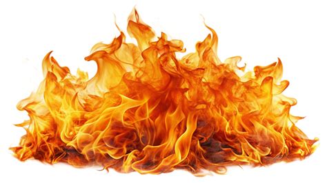 Fire flames on a transparent background 47833665 PNG