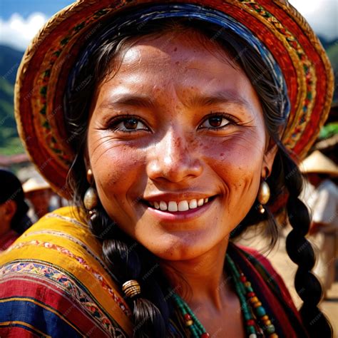 Mujer ecuatoriana de ecuador ciudadana nacional típica | Foto Premium