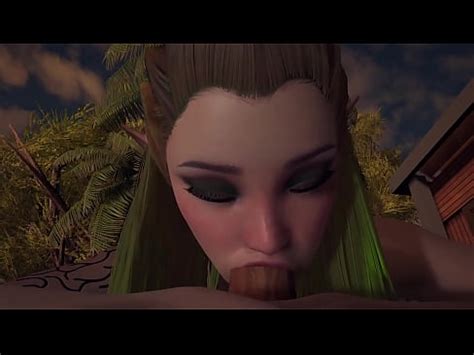 Wood Elf Sucking Wood In The Garden POV Blowjob 3D Porn XNXX