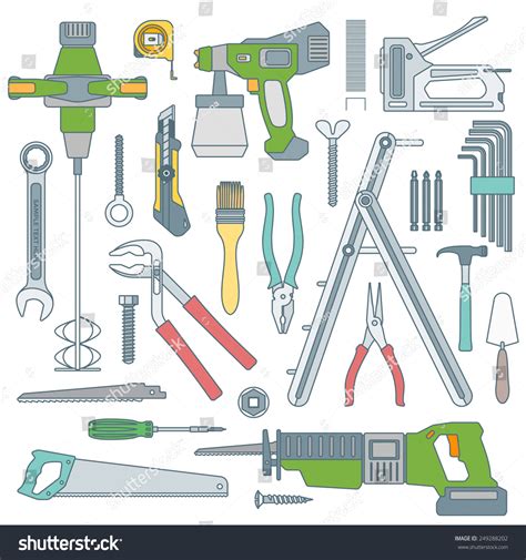 Как нарисовать строительные инструменты (Много фото) - drawpics.ru