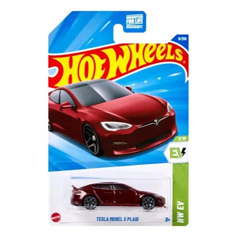 Hot Wheels Tesla Model S Plaid Hyw Shopee Brasil