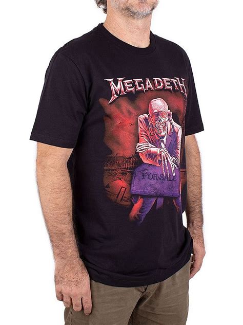 Camiseta Megadeth For Sale Oficial Art Rock Camisetas Receba Em Casa