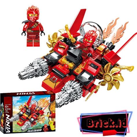 Jual Mainan Anak Balok Susun Ninjago Rambut Api Brick Figure Robot