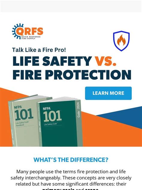 Quick Response Fire Supply Life Safety Vs Fire Protection Know The Difference Milled