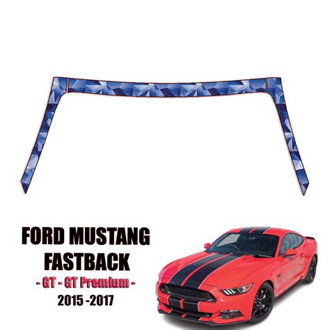 Ford Mustang Fastback Gt Gt Premium Pre Cut Paint