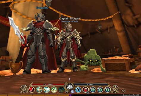 Aq3d Legendary Class Sets Bottle On Captainmorgan