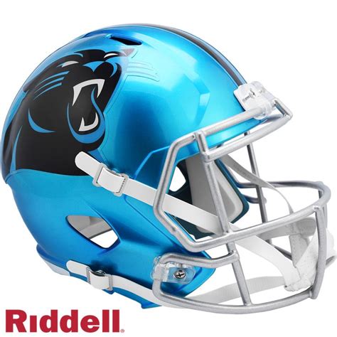 Carolina Panthers Helmet Riddell Replica Full Size Speed Style FLASH ...