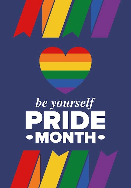 Mes del Orgullo LGBT en junio Bandera LGBT Lesbiana Gay Bisexual Transgénero Pósters de amor de