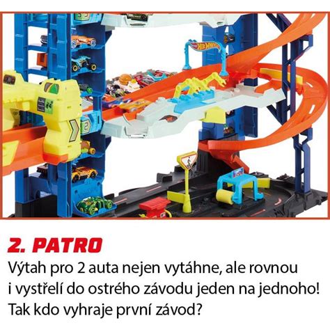 Mattel Hot Wheels City Garáž s drakom 4KIDS sk