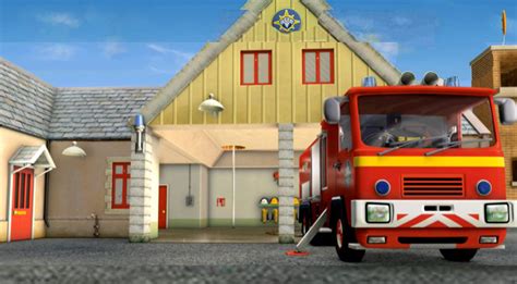 Fireman Sam Pontypandy Fire Station Background By Bucklcuck On Deviantart