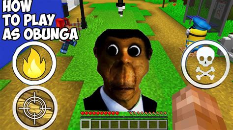 How To Play As Obunga In Minecraft Roblox Animation Minecraft