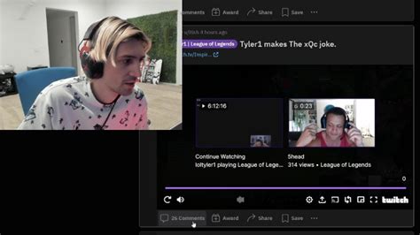 Tyler1 Makes XQc Speechless YouTube