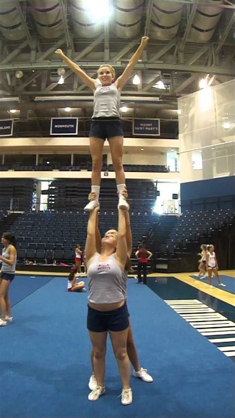 Single Base Stunt My Girls Will Perfect This This Season Cheer