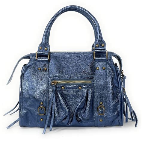 Sac à Main En Cuir Irisé Sandstorm Petit Modèle