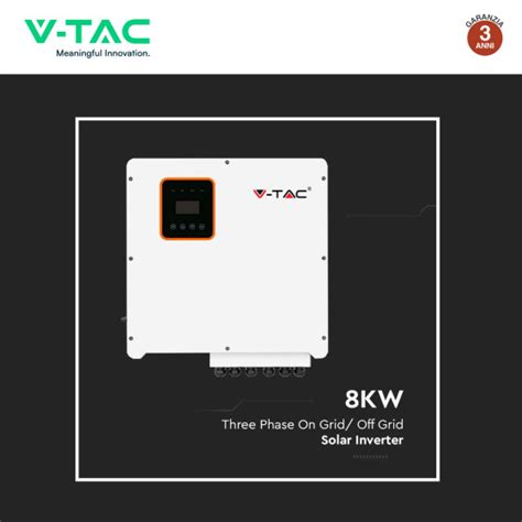 Vt Inverter Kw Trifase Pannelli Fotovoltaici V Tac