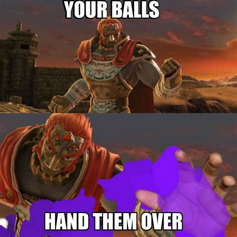 Ganon want ball : r/meme