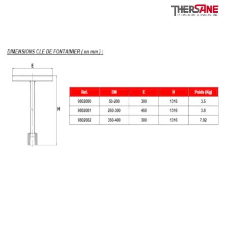 Vanne à opercule caoutchouc EPDM F4 FSH Diamètre en pouce DN40 1 1