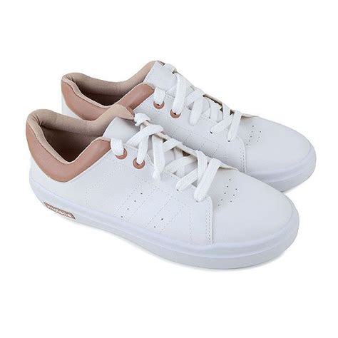 T Nis Feminino Moleca Branco Nude Estrela Mix Um Mix Dos Melhores Produtos