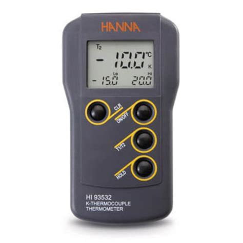 Hanna Instruments Thermom Tre Thermocouple De Type K Double Entr E