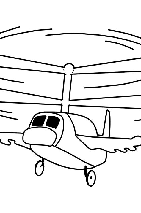helicopter coloring pages 6