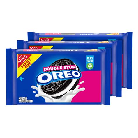 3 Pack 1 25 Lbs Oreo Double Stuf Chocolate Sandwich Cookies 8 35 2 75 Each W Sands Free