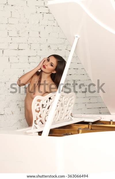 Sexy Nude Girl Grand Piano Stock Photo Shutterstock