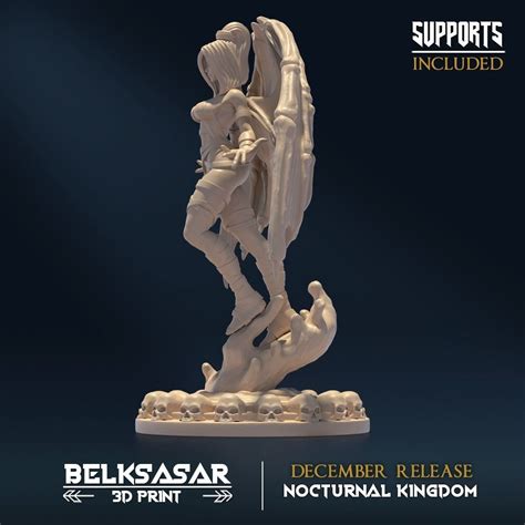 Nocturnal Wings A Nude And Normal D Model D Printable Cgtrader