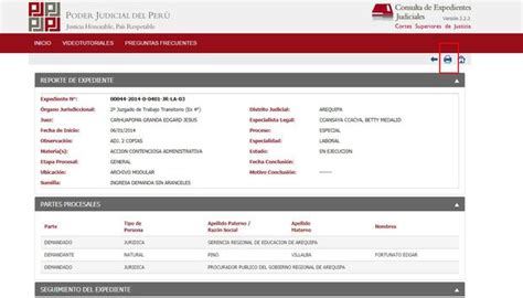 ¿cómo Hacer Consulta De Expedientes Judiciales En Perú