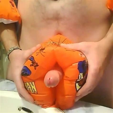 Orange Inflatable Waterwing Humping Cum Free Gay HD Porn XHamster