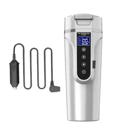 Автомобильный чайник электрический, авто кружка, 450 мл,12 В / 24 В ...