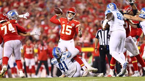Photos: Game Action from Week 1 | Chiefs vs. Lions