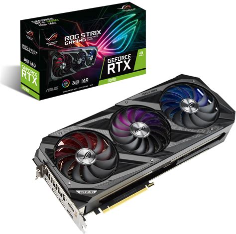 Видео карта ASUS GeForce RTX 3090 24GB ROG STRIX Gaming - ROG-STRIX ...