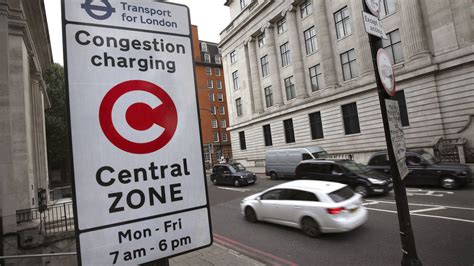 Congestion Charge Increase To £15 Per Day Now 7 Days A Week From Today