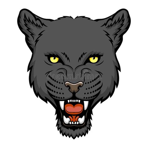 Cougar Panther Mascot Logo Stock Illustration Illustration Of High