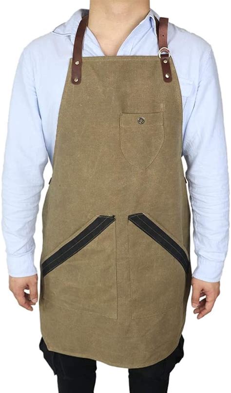 Professional Woodworking Apron For Men Heavy Duty Waterproof Canvas