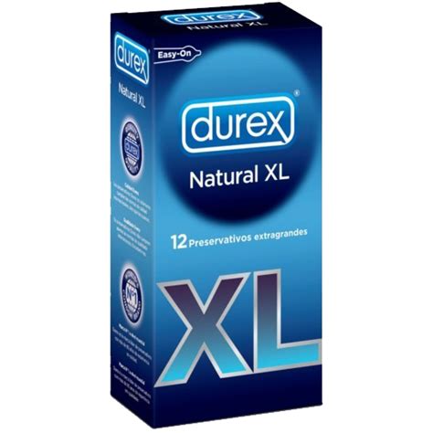 Durex Natural Xl Condones Condones Low Cost