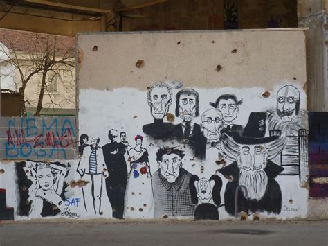 Граффити в Мостаре — Путеводитель по Боснии и Герцеговине