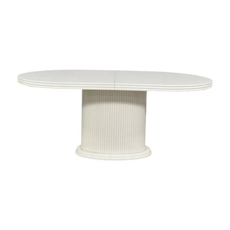 Extendable Pedestal Dining Table 35 Off Kaiyo