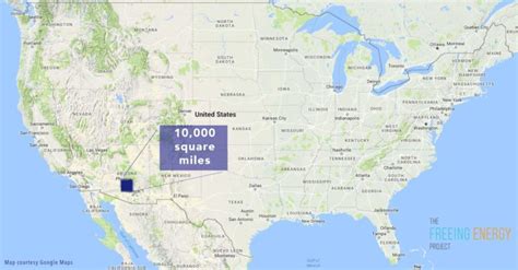 How Much Solar Would It Take To Power The Us