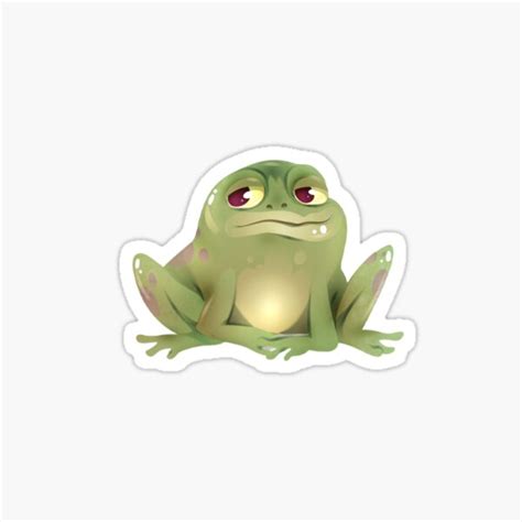 Frog Butt Simple Sticker For Sale By Lasalvador Redbubble