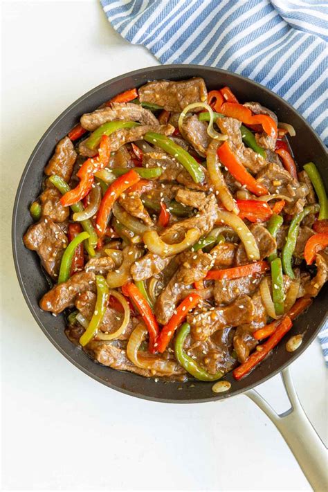 Chinese Pepper Steak The Blond Cook