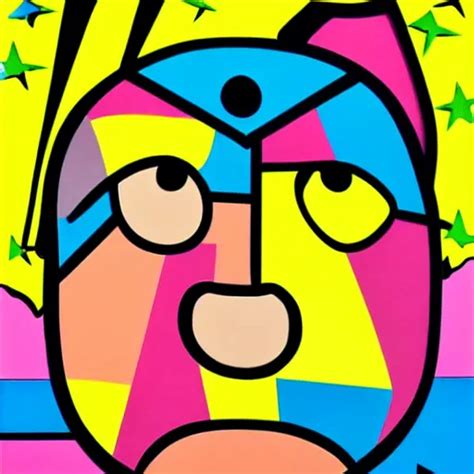 Ronaldo Phenomenon By Romero Britto Stable Diffusion OpenArt