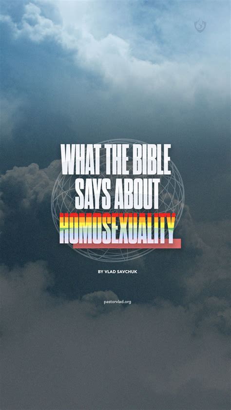 What The Bible Says About Homosexuality Vsm Resources