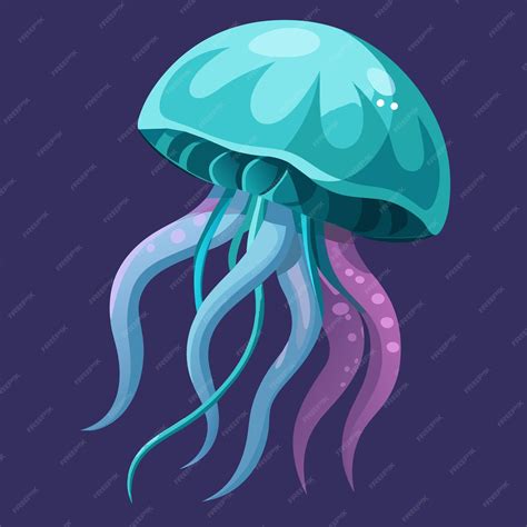 Exploring the Enigmatic World of Jellyfish | Premium AI-generated vector