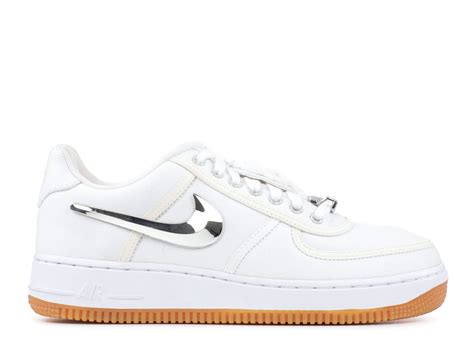 Travis Scott X Air Force 1 Travis Scott Nike Aq4211 100 White White