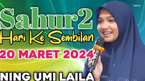 SAHUR SAHUR HARI KEDELAPAN BARENG USTADZAH MUMPUNI DAN GUS MIFTAH 19