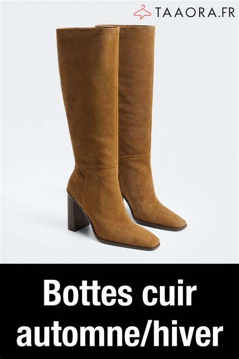 Bottes Cuir Femme Automne Hiver 2022 2023 Taaora Blog Mode