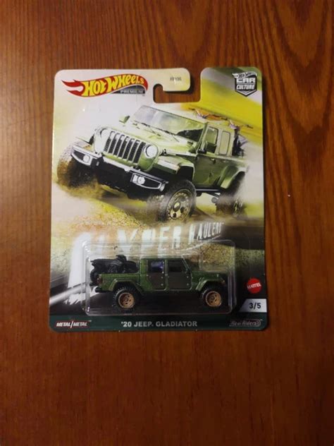 NEW HOT WHEELS Jeep Gladiator Hyper Haulers Car Culture Real Riders PicClick UK