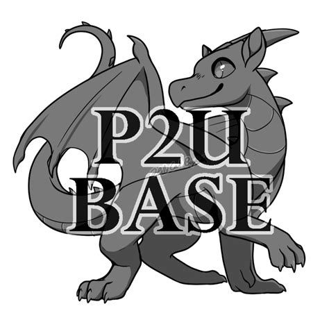 Cute Dragon Base P2u — Weasyl